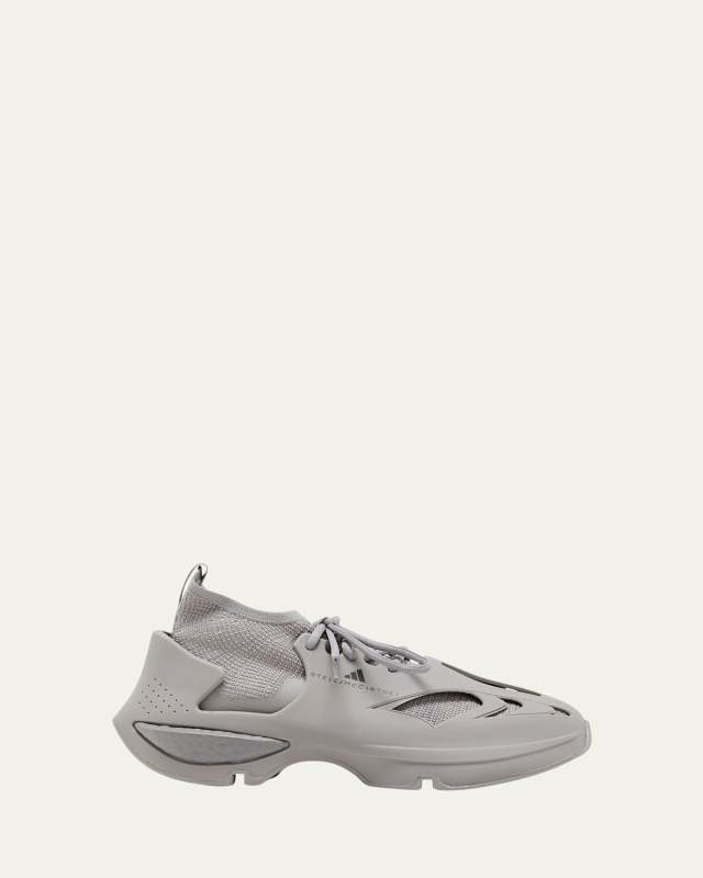 Cutout Lace-Up Runner Sneakers